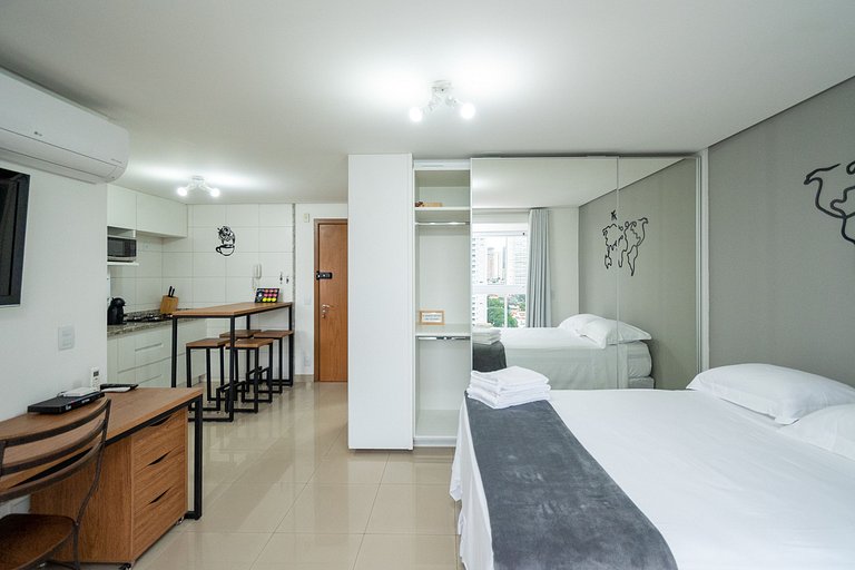 Lindo Studio Aconchegante no Setor Bueno